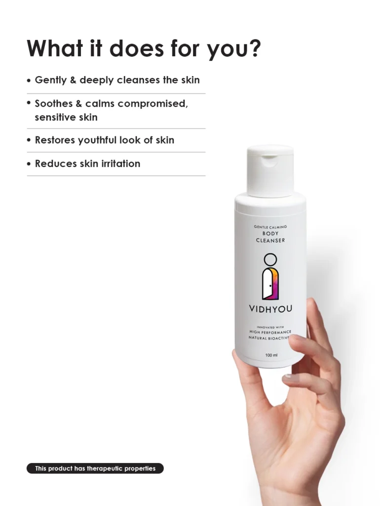 VIDHYOU Gentle Calming Body Cleanser